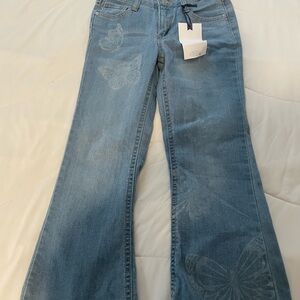 Wallflower Blue Flare Jeans Retro Style Girls